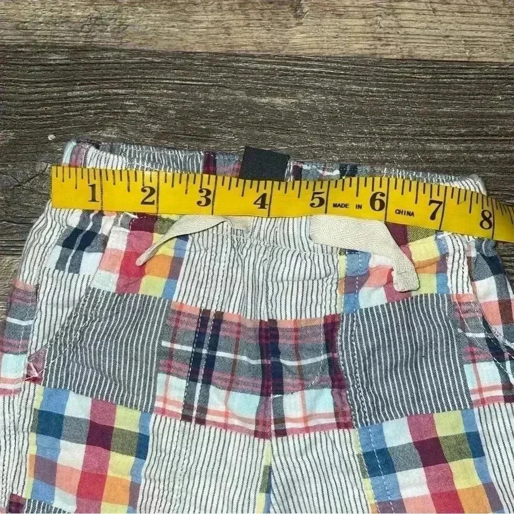 Boys Nautica Plaid print shorts size 18months
